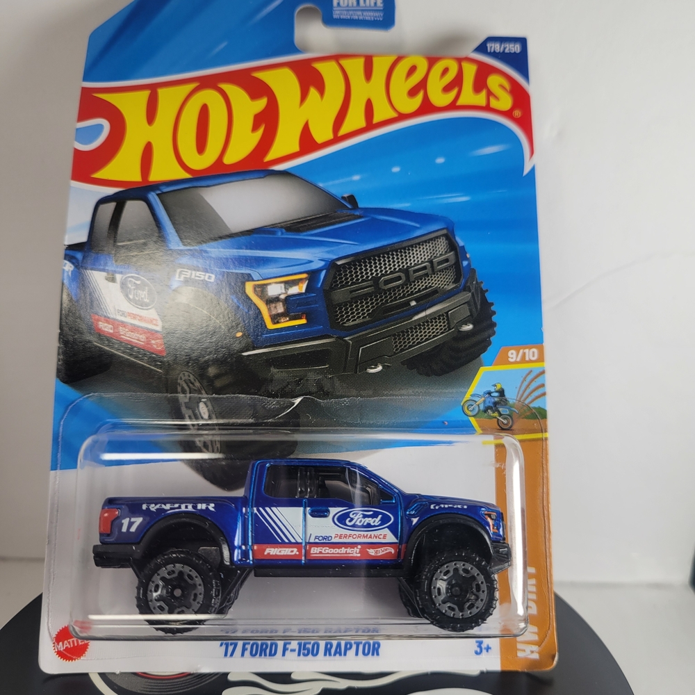 Hot Wheels '17 Ford F-150 Raptor - Blue